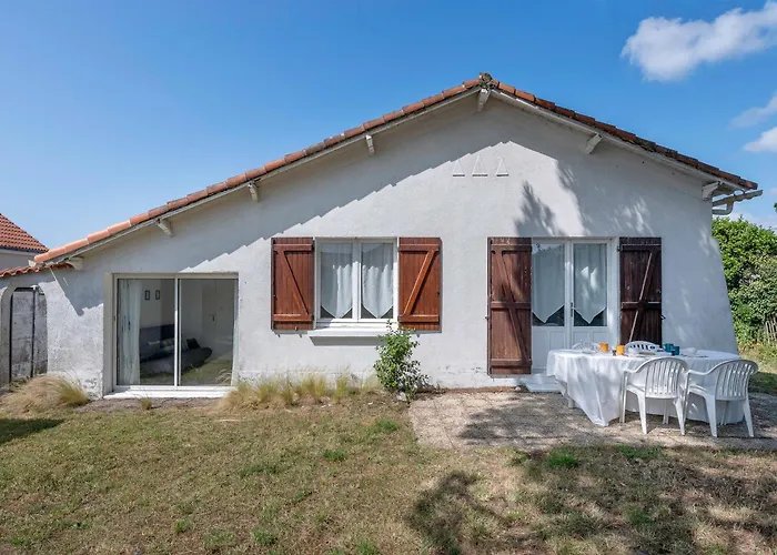 600 M De La Plage, Maison Pour 4 Adultes 2 Enfants 생미셸셰프셰프